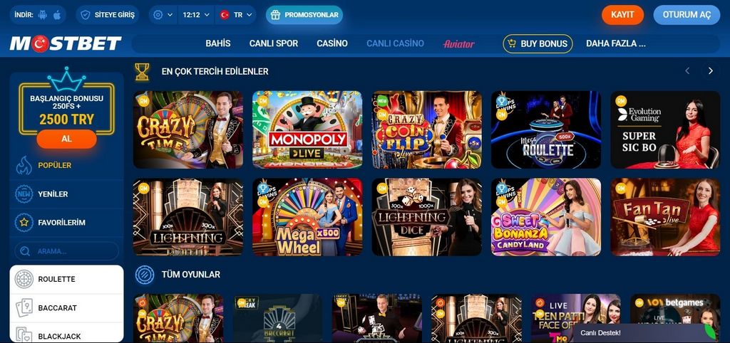 Promoções e Recompensas da Mostbet PT
